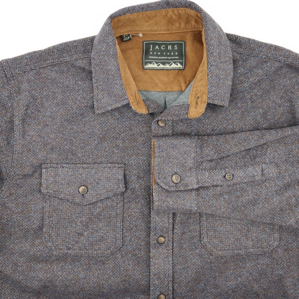 Jachs New York Men’s Gray Shacket Sz XXL